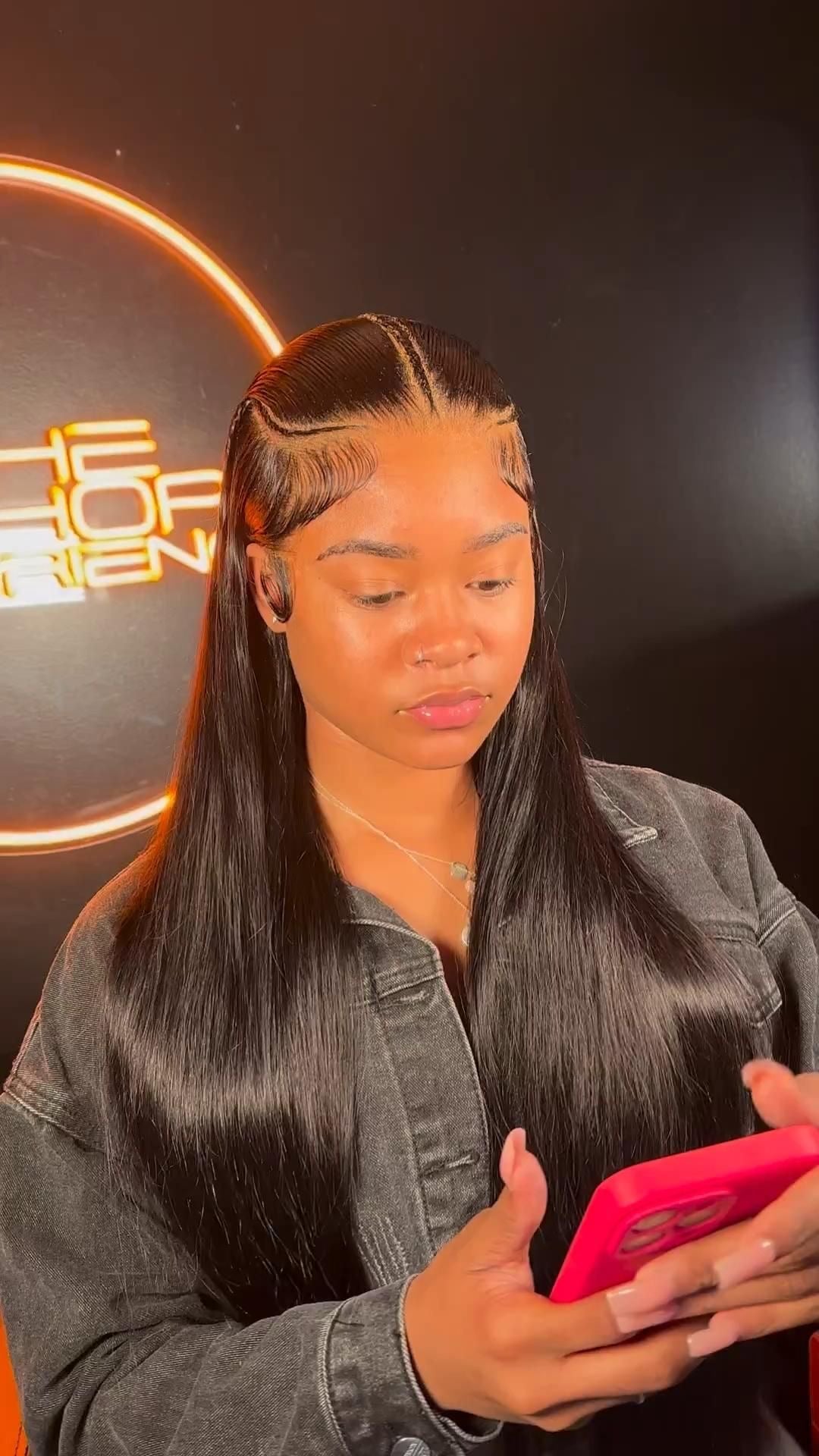 Full Frontal Straight wig