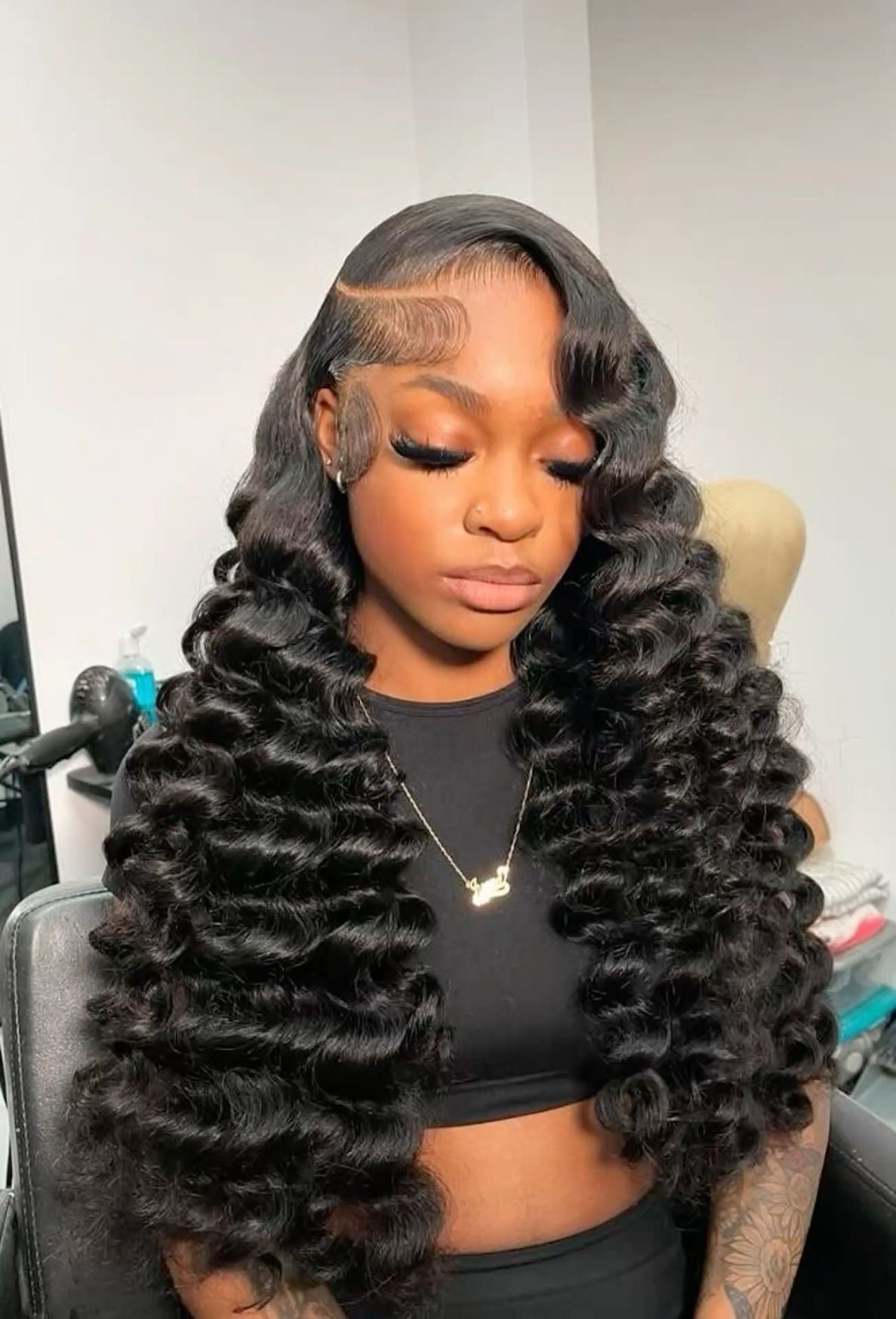 Full Frontal Curly Wig